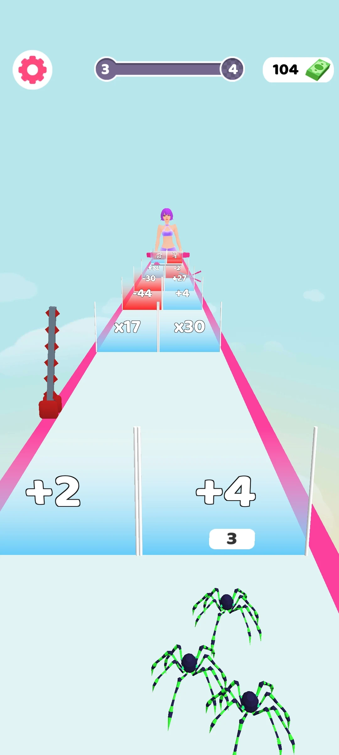 Bug Rush 3D screenshot
