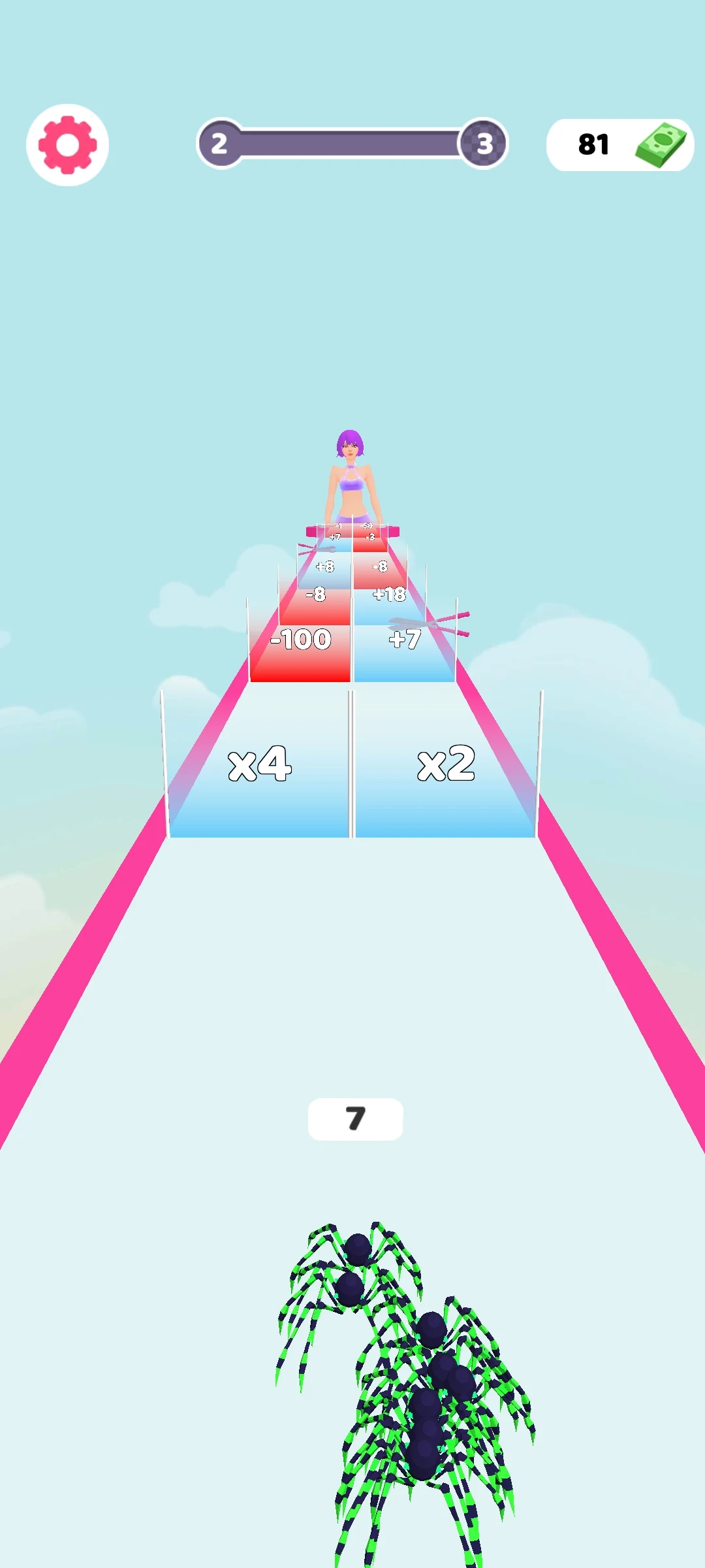 Bug Rush 3D screenshot